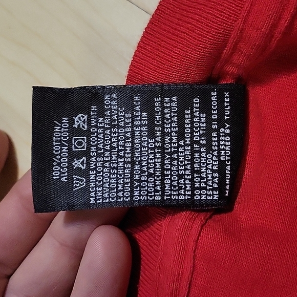 Disney 90s Mickey Unlimited 'Jerry Leigh' Red T shirt Adult Medium - Picture 8 of 9